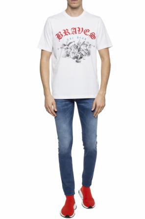 T-shirt with a print, zdjęcie 2 T-shirt with a print od Diesel